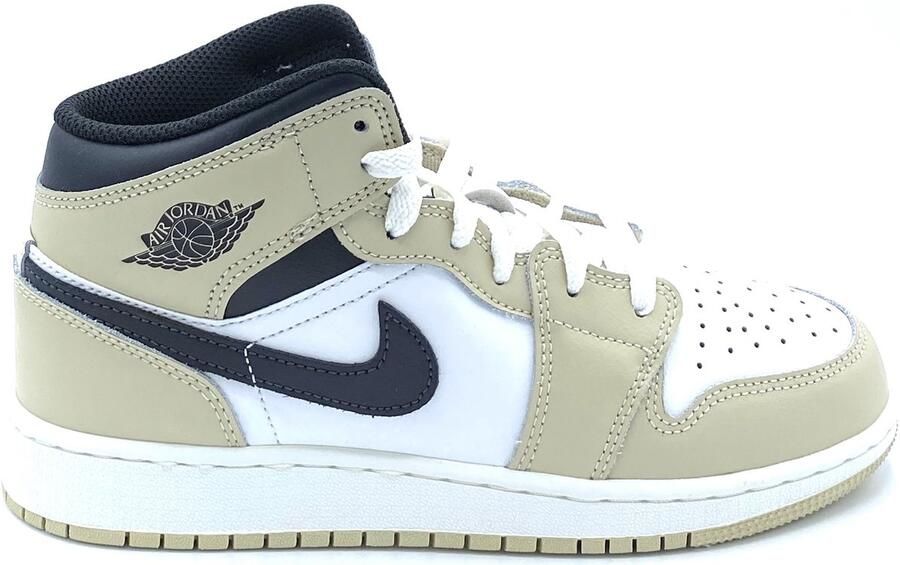 Jordan Air 1 Mid Junior Summit White Summit White