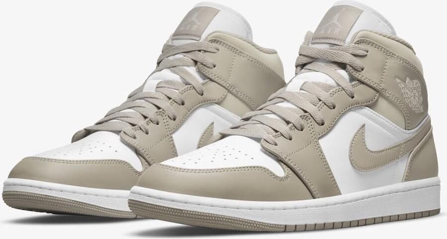 Nike Air Jordan 1 Mid Sneakers Unisex Linen - Foto 6