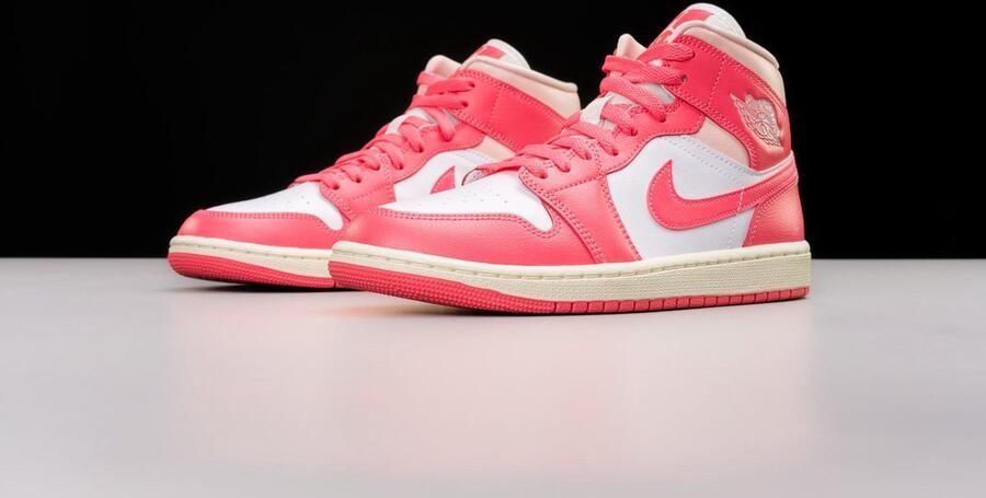 Nike Air Jordan 1 Mid Strawberries and Cream (Women's) BQ6472-186 Kleur als op foto Schoenen - Foto 7