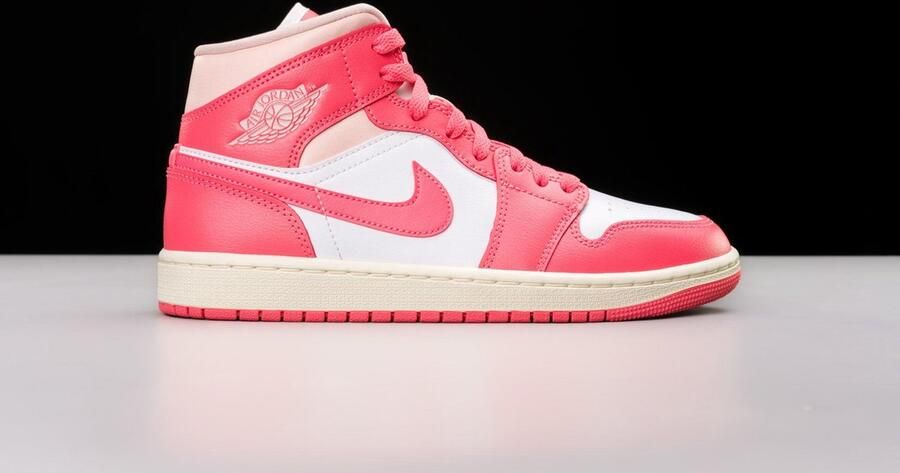 Nike Air Jordan 1 Mid Strawberries and Cream (Women's) BQ6472-186 Kleur als op foto Schoenen - Foto 5