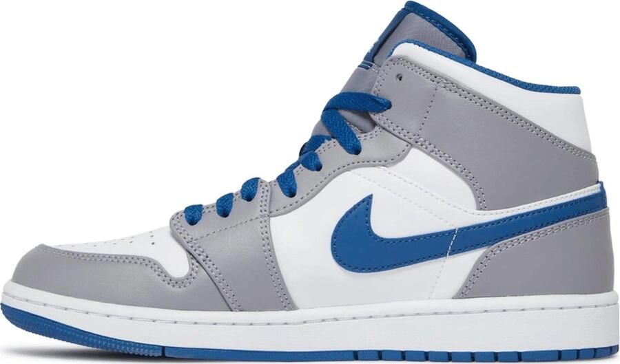 Nike Air Jordan wmns Nike Air Jordan 1 Mid True Blue 11 US DQ8426 - Foto 3
