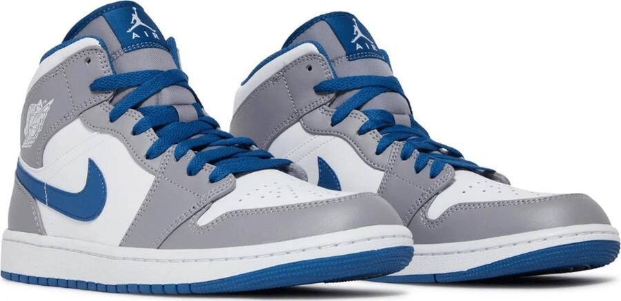 Nike Air Jordan 1 Mid True Blue 9 US DQ8426 - Foto 4