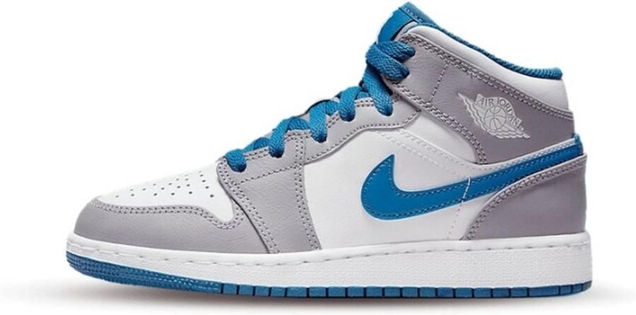 Nike Air Jordan 1 Mid True Blue DQ8426-014 BLAUW Schoenen - Foto 4