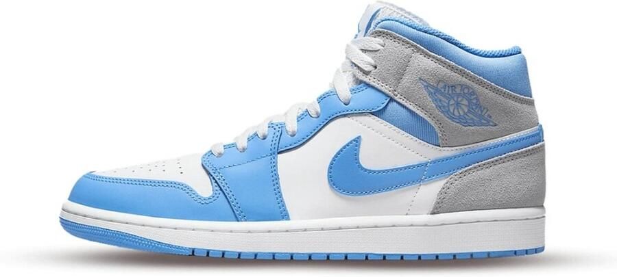 Nike Air Jordan 1 Mid University Blue Grey DX9276-100 BLAUW Schoenen - Foto 4