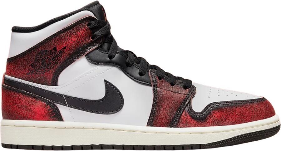 Jordan Air 1 Mid Se Black Infrared 23 White Sail Schoenmaat 40 1 2 Sneakers DV9565 006 - Foto 12