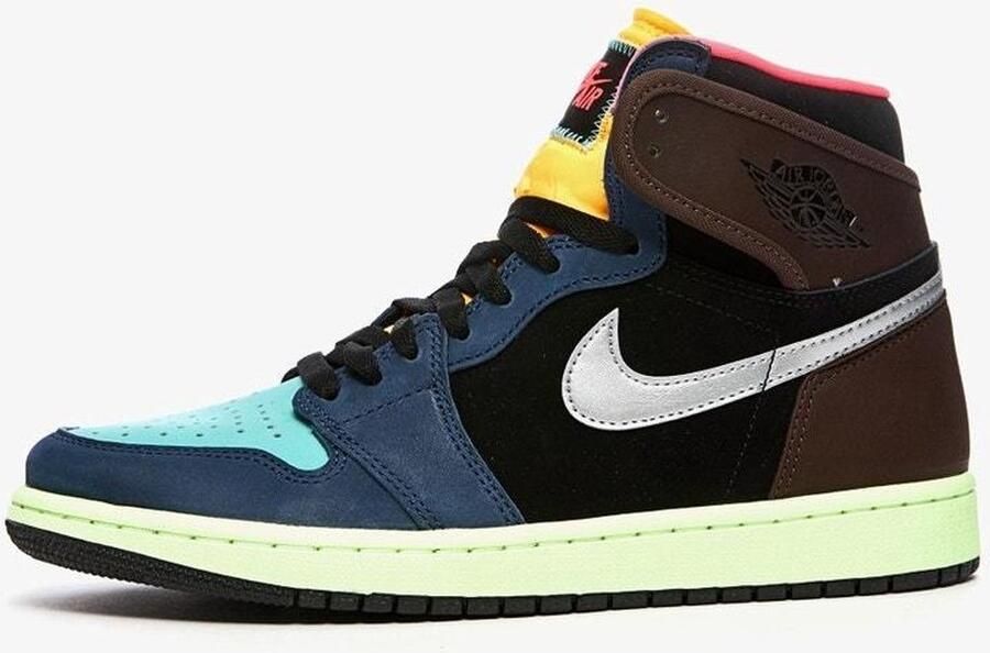 Air Jordan Nike 1 Retro High OG Baroque Brown Racer Pink-Black 555088 201 EUR