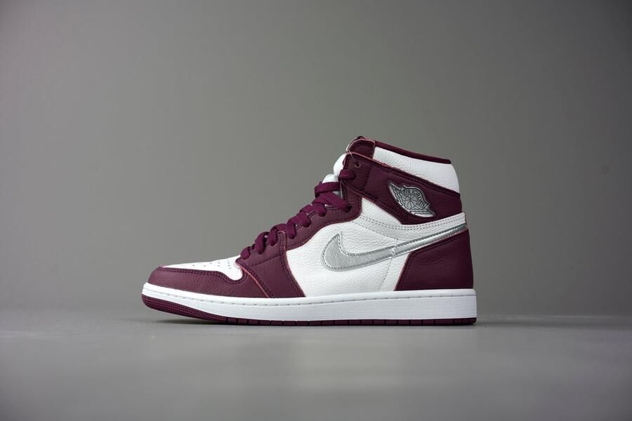Nike Air Jordan 1 Retro High OG 'Bordeaux' 555088-611 bordeaux rood sneakers hoog - Foto 4