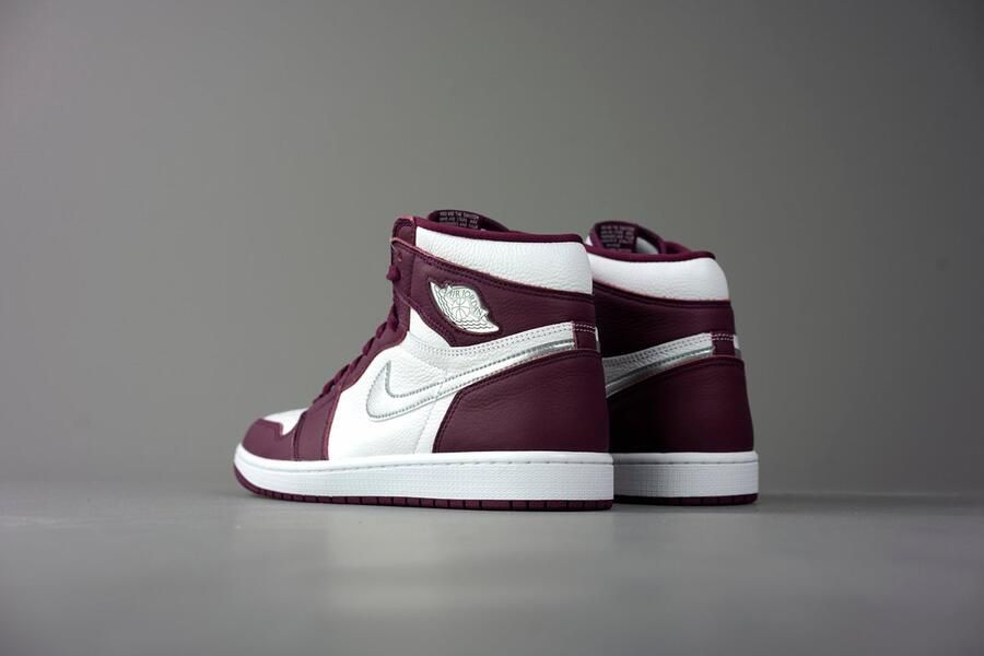Nike Air Jordan 1 Retro High OG 'Bordeaux' 555088-611 bordeaux rood sneakers hoog - Foto 5