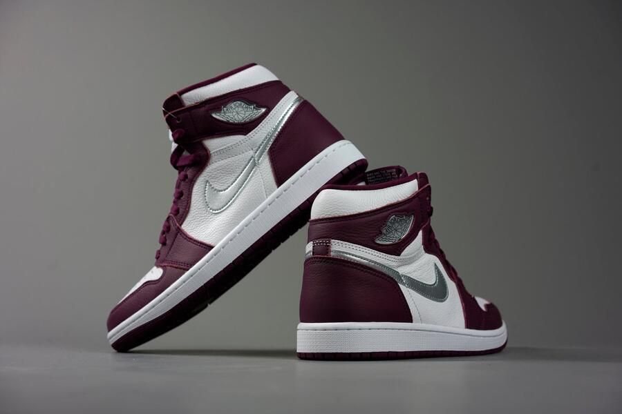 Nike Air Jordan 1 Retro High OG 'Bordeaux' 555088-611 bordeaux rood sneakers hoog - Foto 7