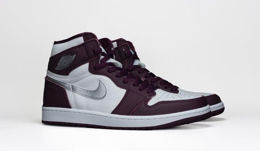 Nike Air Jordan 1 Retro High OG 'Bordeaux' 555088-611 bordeaux rood sneakers hoog - Foto 9
