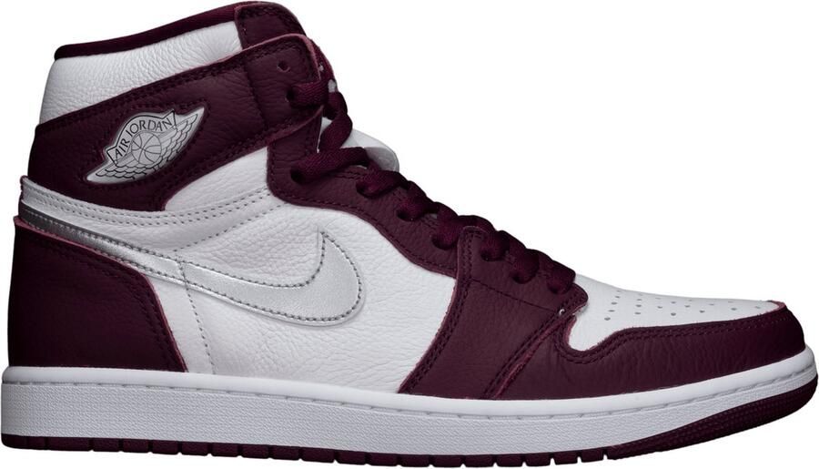 Nike Air Jordan 1 Retro High OG Bordeaux Sneakers Unisex - Foto 2