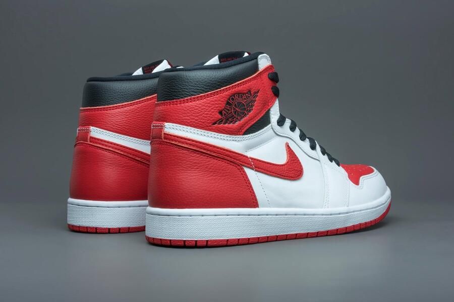 Jordan Air 1 Retro High Og White University Red Black Schoenmaat 37 1 2 Sneakers 555088 161 - Foto 9