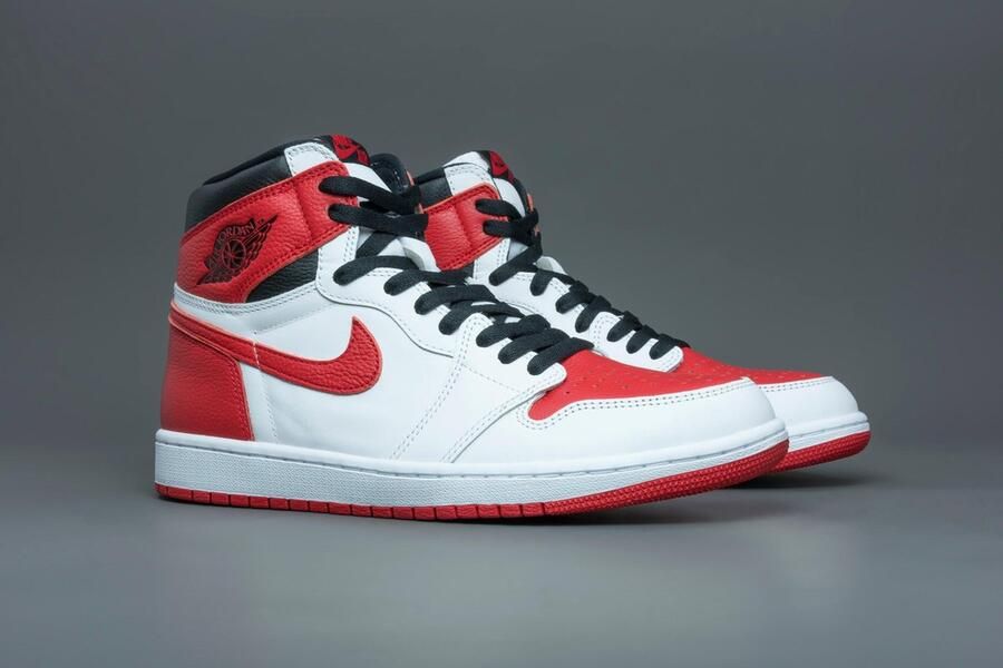 Jordan Air 1 Retro High Og White University Red Black Schoenmaat 37 1 2 Sneakers 555088 161 - Foto 12