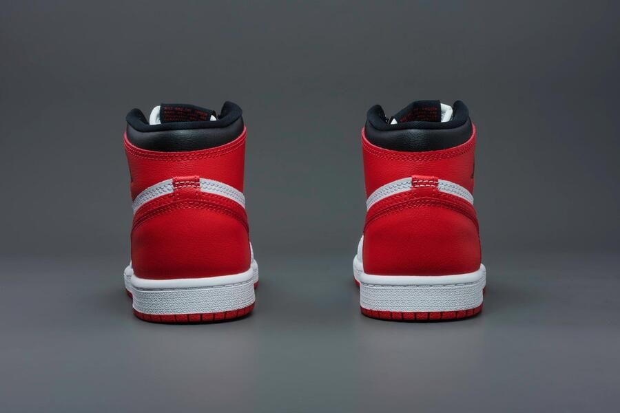 Jordan 1 Retro High Og(Ps ) White University Red Black Schoenen pre school AQ2664 161 - Foto 8