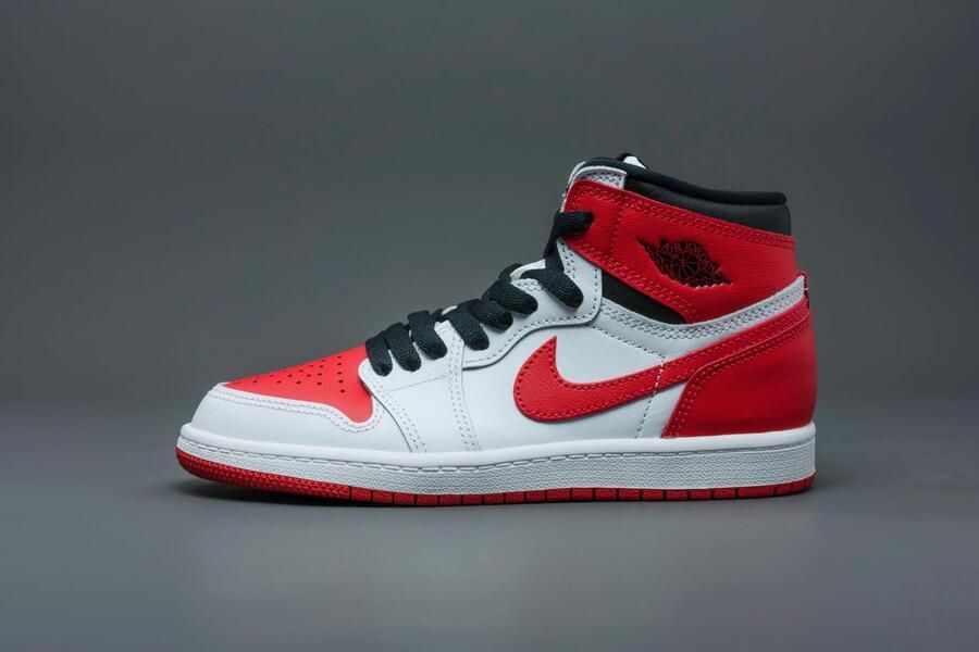 Jordan 1 Retro High Og(Ps ) White University Red Black Schoenen pre school AQ2664 161 - Foto 10