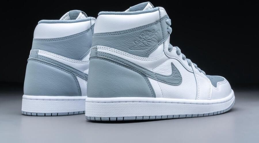 Nike Air Jordan 1 Retro High OG Stealth 555088-037 grijs wit sneakers hoog herensneakers - Foto 8