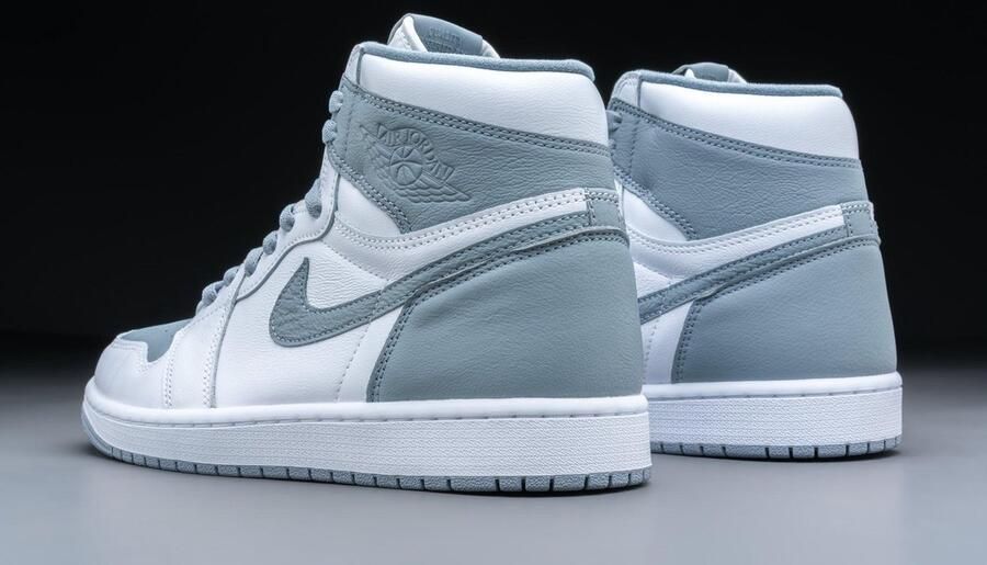 Nike Air Jordan 1 Retro High OG Stealth 555088-037 grijs wit sneakers hoog herensneakers - Foto 6
