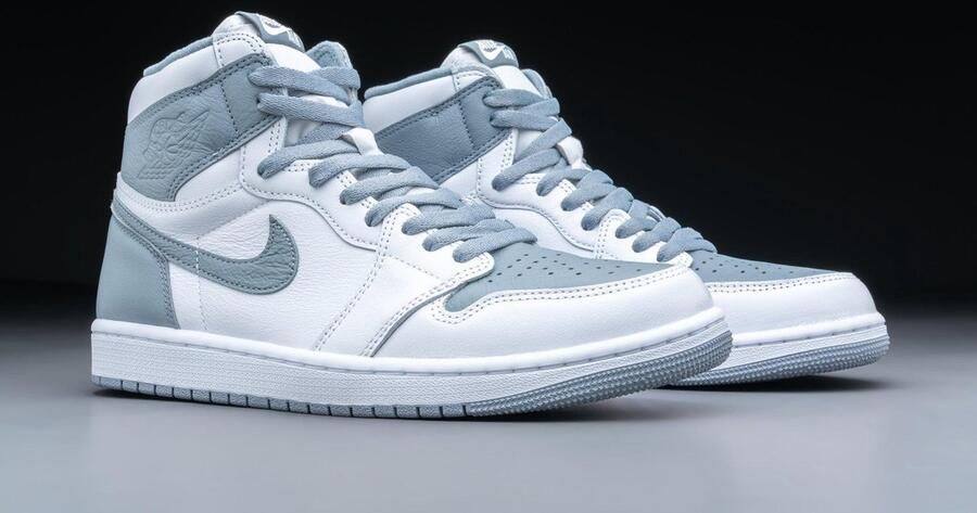 Nike Air Jordan 1 Retro High OG Stealth 555088-037 grijs wit sneakers hoog herensneakers