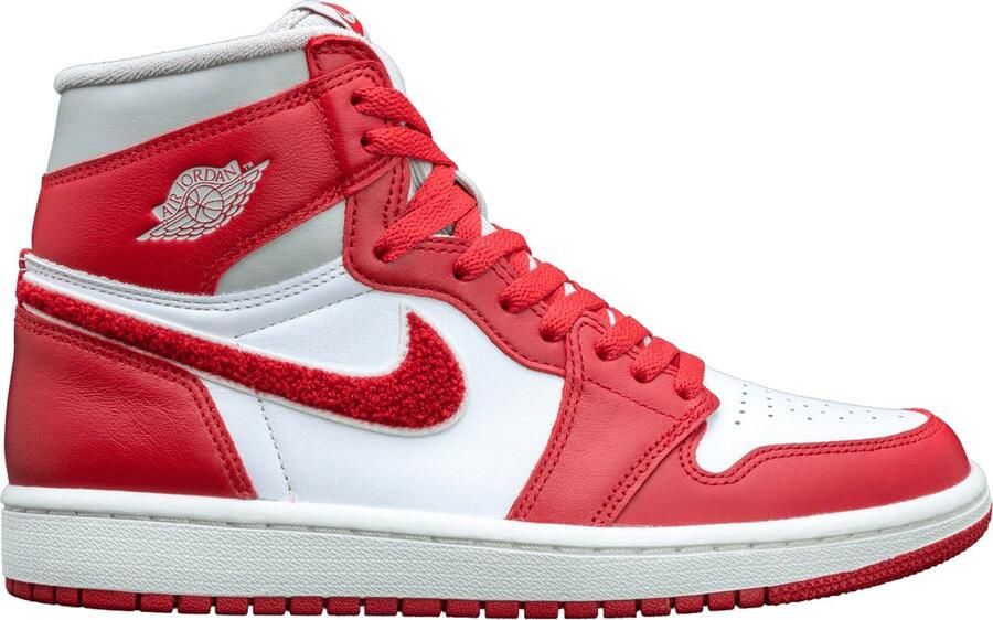 Jordan W Air 1 Retro Hi Og Lt Iron Ore Varsity Red Sail Sneakers DJ4891 061