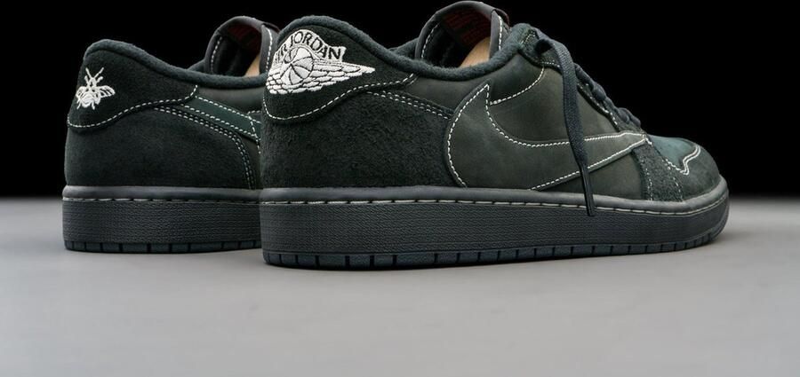 Nike Air Jordan wmns Air Jordan 1 Retro Low OG SP Travis Scott Black Phantom DM7866-001 ZWART - Foto 8