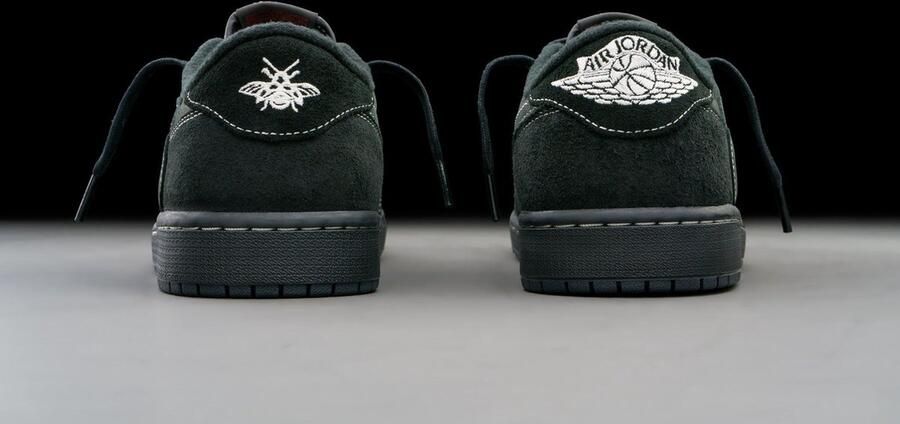 Nike Air Jordan wmns Air Jordan 1 Retro Low OG SP Travis Scott Black Phantom DM7866-001 ZWART - Foto 8