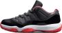 Jordan Air 11 Retro Low "Bred" Men zwart Schoenen - Thumbnail 1