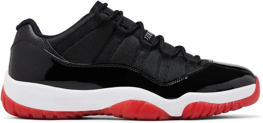 Jordan Air 11 Retro Low "Bred" Men zwart Schoenen