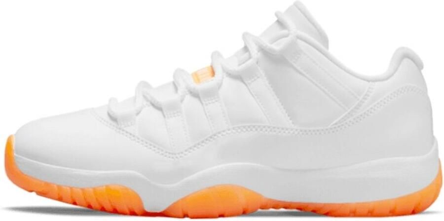 Nike Air Jordan 11 Retro Low Limited Edition Dames Sneaker Basketbal Wit Oranje