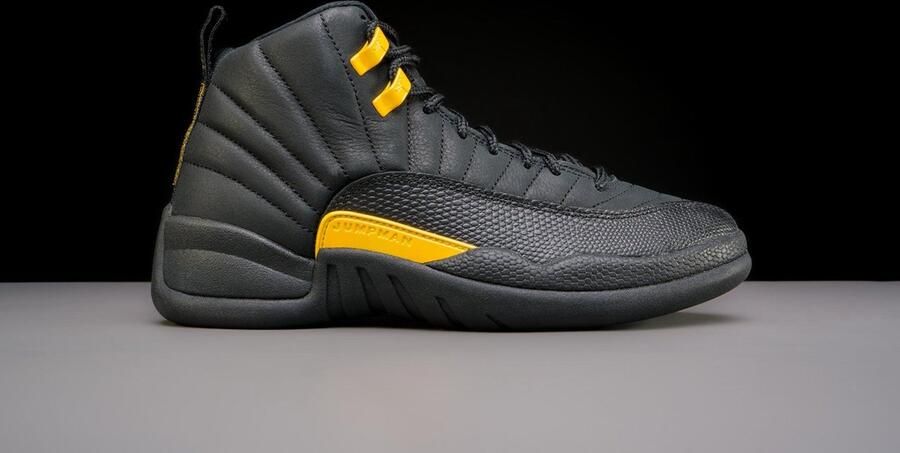 Nike Air Jordan 12 Retro Black Taxi CT8013-071 ZWART Schoenen - Foto 3