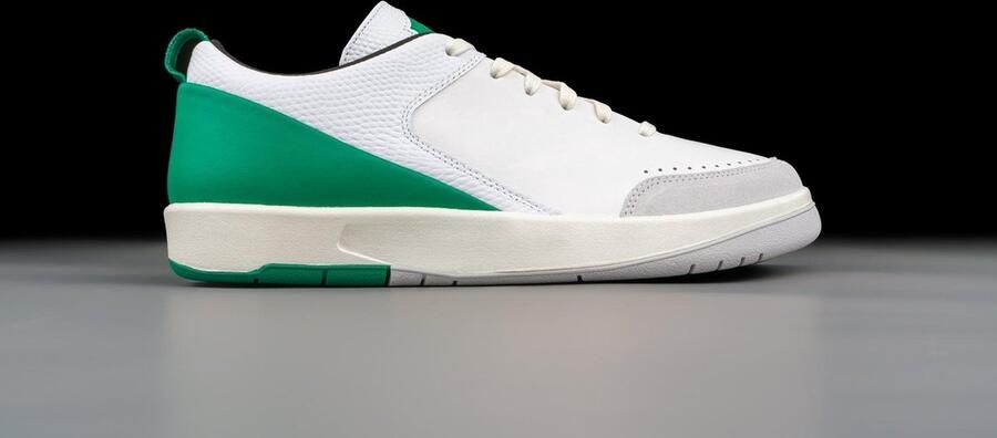Jordan Wmns Air 2 Retro Low Se X Nina Chanel White Malachite Neutral Grey Sail Schoenmaat 43 Sneakers DQ0560 160 - Foto 11