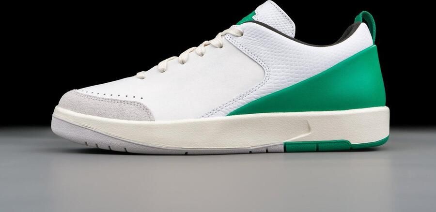 Jordan Wmns Air 2 Retro Low Se X Nina Chanel White Malachite Neutral Grey Sail Schoenmaat 43 Sneakers DQ0560 160 - Foto 6