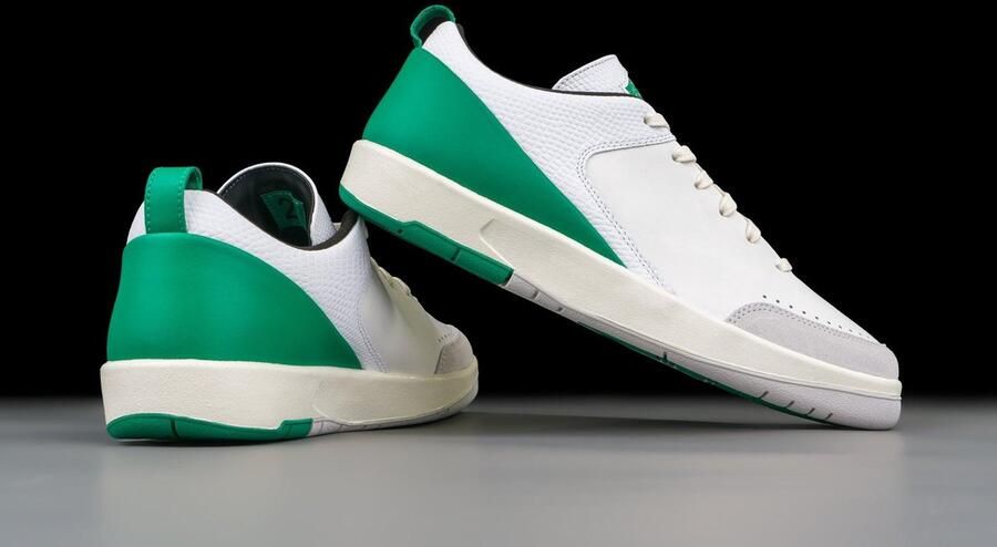 Jordan Wmns Air 2 Retro Low Se X Nina Chanel White Malachite Neutral Grey Sail Schoenmaat 43 Sneakers DQ0560 160 - Foto 3