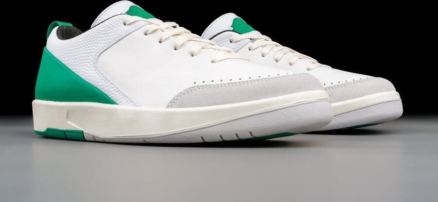 Jordan Wmns Air 2 Retro Low Se X Nina Chanel White Malachite Neutral Grey Sail Schoenmaat 43 Sneakers DQ0560 160 - Foto 9