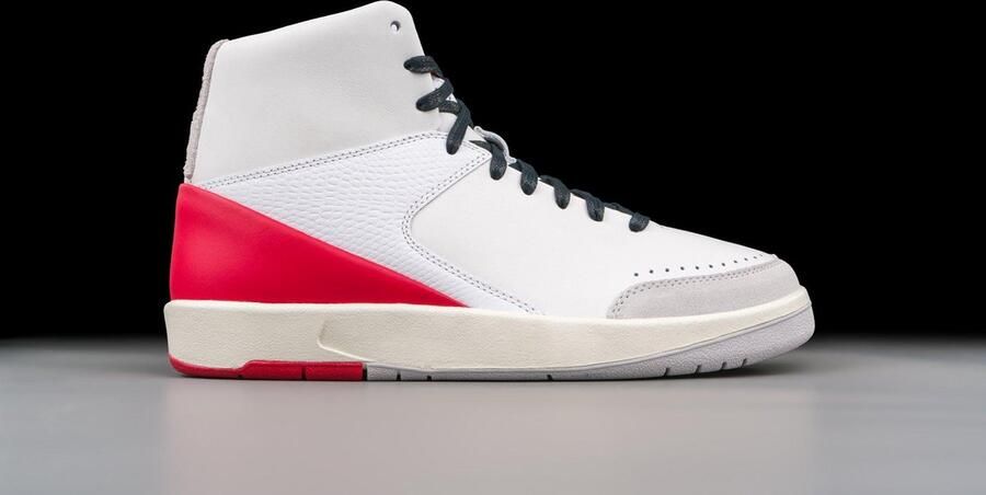 Jordan Wmns Air 2 Retro Se X Nina Chanel White Gym Red White Gym Red Schoenmaat 40 1 2 Sneakers DQ0558 160 - Foto 9