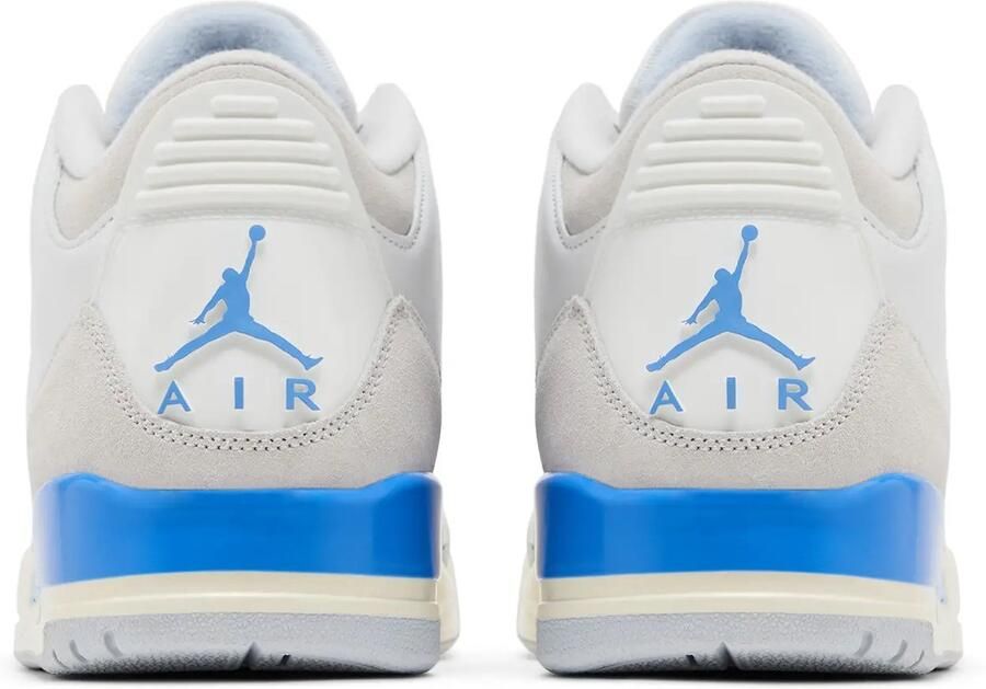 Nike Hoge Sneakers Chaussures Montantes Air Jordan 3 Lucky Shorts Blanc - Foto 2