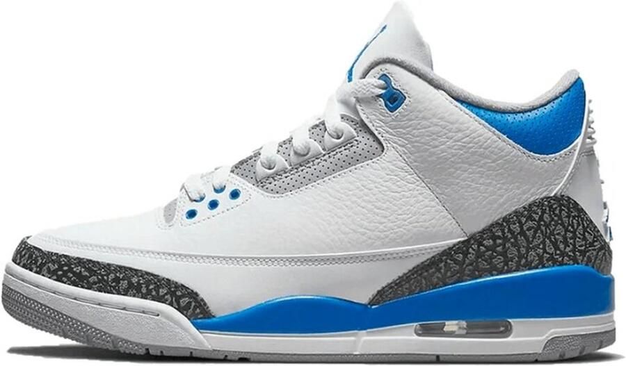 Jordan Nike Air 3 Retro 'White Racer Blue Black' - Foto 8