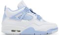 Jordan Air 4 Retro Aluminum „Forget Me Not“ Air Retro in wit formaten: 42 - Wit