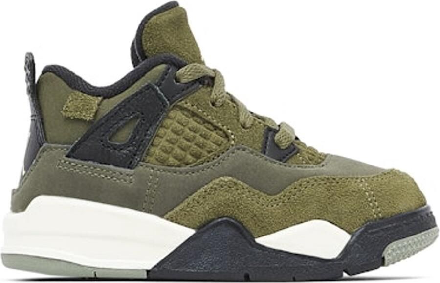 Nike Air Jordan 4 Olive Retro Kinder Sneaker Groen Limited Edition