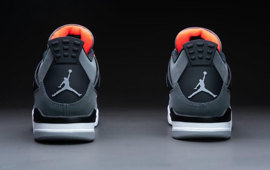Jordan Air 4 Retro Dark Grey Infrared 23 Black Ce t Grey Schoenmaat 42 1 2 Sneakers DH6927 061 - Foto 9