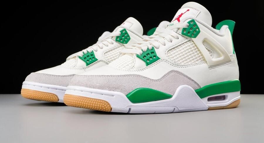 Nike Air Jordan 4 Retro SB Pine Green DR5415-103 GROEN Schoenen - Foto 7