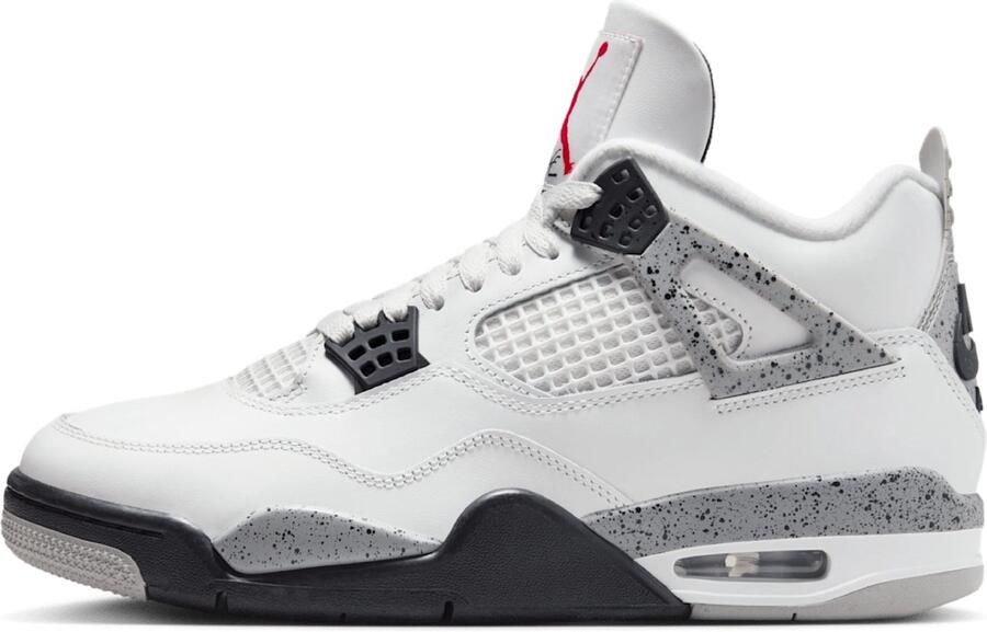 Nike Air Jordan 4 Retro Sneakers Unisex Wit Ce t - Foto 2