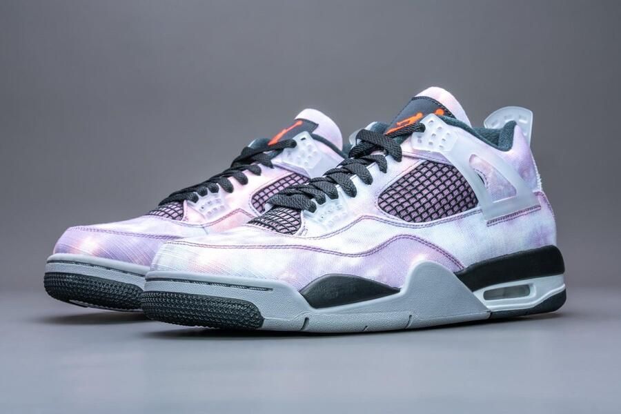 Jordan Air 4 Retro Se Amethyst Wave Bright Crimson Black Schoenmaat 42 1 2 Sneakers DH7138 506 - Foto 2