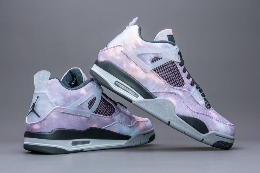 Jordan Air 4 Retro Se Amethyst Wave Bright Crimson Black Schoenmaat 42 1 2 Sneakers DH7138 506 - Foto 3