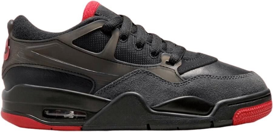 Nike Air Jordan 4 Sneaker Zwart Rood Limited edition Doos zonder deksel