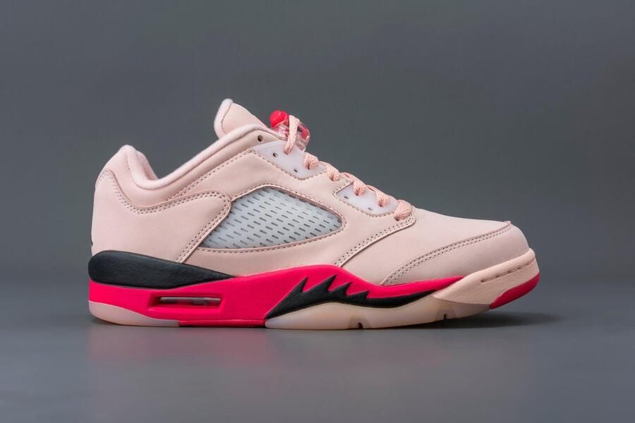 Jordan Wmns Air 5 Retro Low Arctic Orange Siren Red Black Schoenmaat 38 1 2 Sneakers DA8016 806 - Foto 8