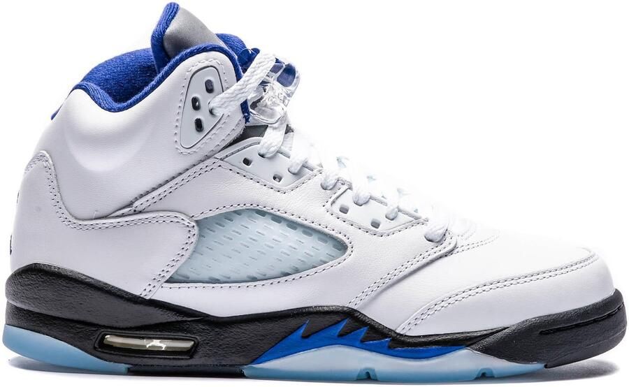 Jordan Air 5 Retro(Gs ) White Dark Concord Black Schoenmaat 37+ Shoes grade school 440888 141