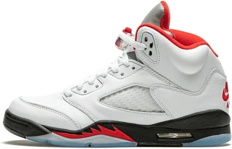 Jordan Air 5 Retro Junior White Kind - Foto 2