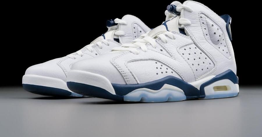 Nike Air Jordan 6 Retro Midnight Navy (2022) (GS) 384665-141 Kleur als op foto Schoenen - Foto 6