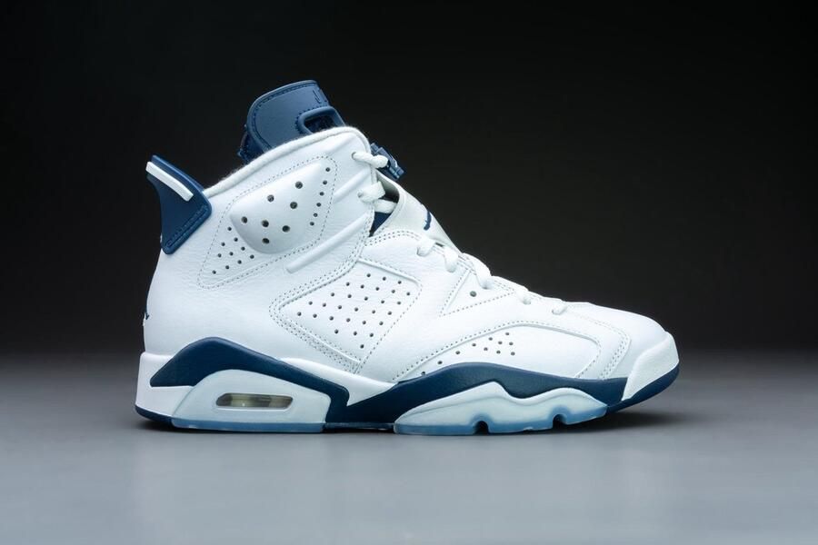 Nike Air Jordan 6 Retro Midnight Navy (2022) CT8529 Sneakers Unisex 141 Kleur als op foto - Foto 6