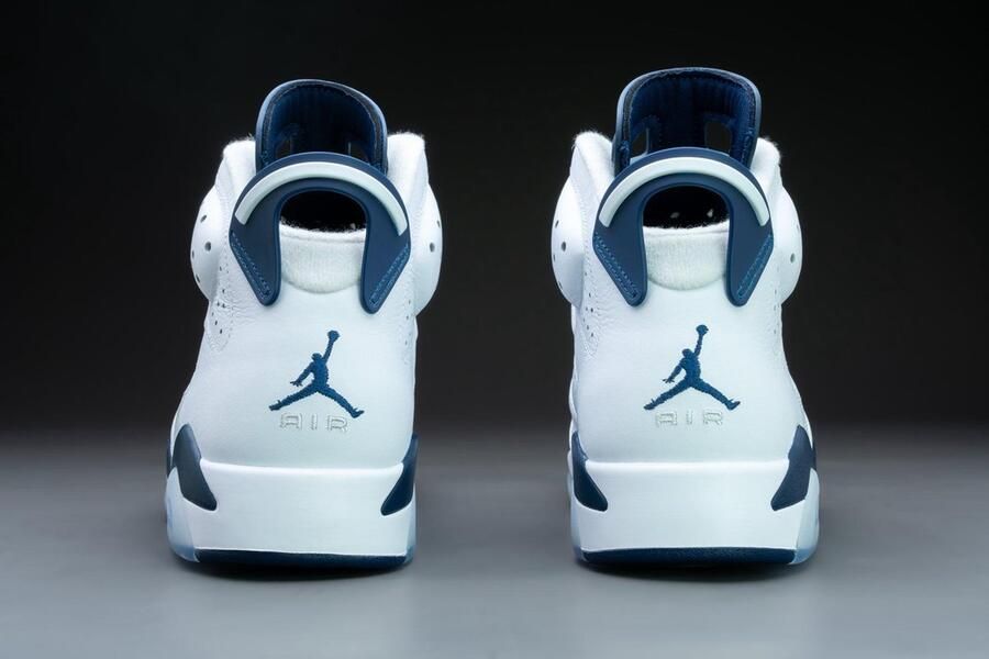 Nike Air Jordan 6 Retro Midnight Navy (2022) CT8529 Sneakers Unisex 141 Kleur als op foto - Foto 7